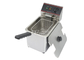 Table Top Restaurant Cooking Equipment , Single / Double Tank Electric Fryer Commercial