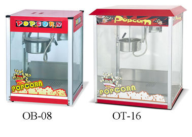 Elektrisch Commerciële Machine 8 of 16 Ons van de Popcornmaker Popcorn Warmere Machine