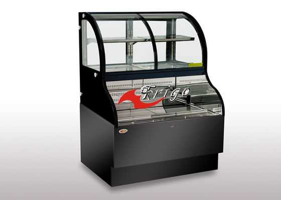 De ETL Goedgekeurde Open Vitrines R290 van de Koffiewinkel of R404A-Gesloten Bodem Open